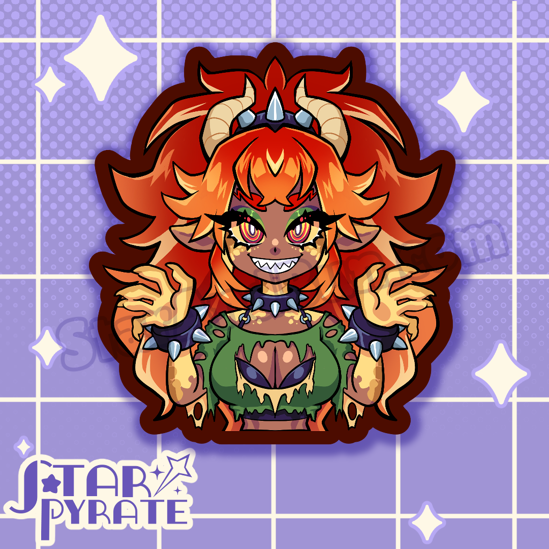 Bowsette Sticker