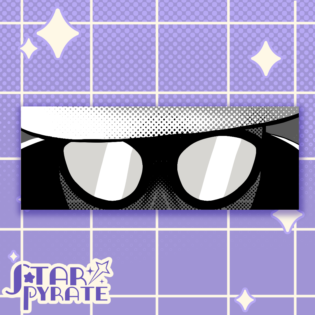 Spider Noir Eye Sticker