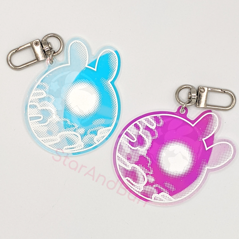 Holographic keyring clearance