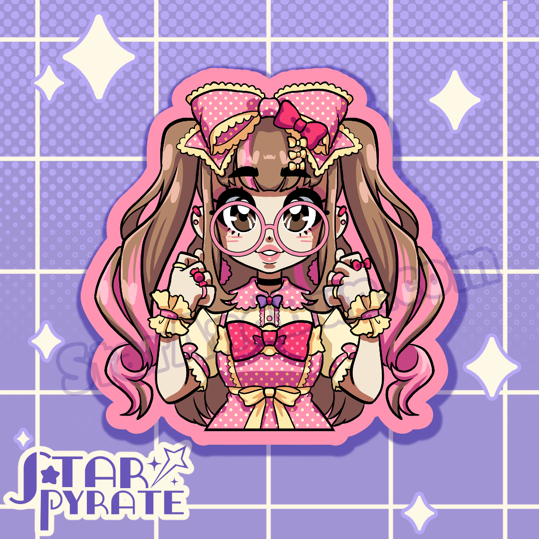 Sweet Lolita Girls Sticker
