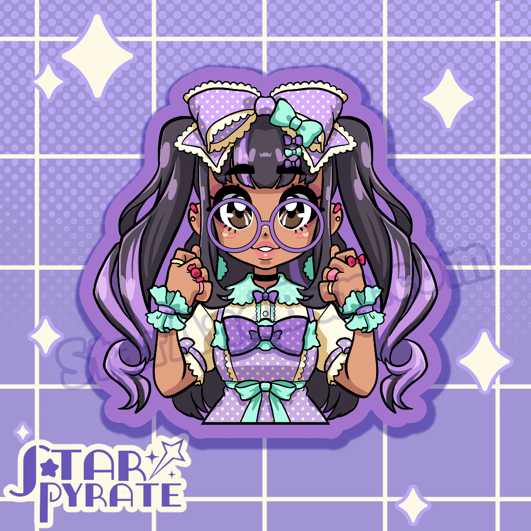 Sweet Lolita Girls Sticker