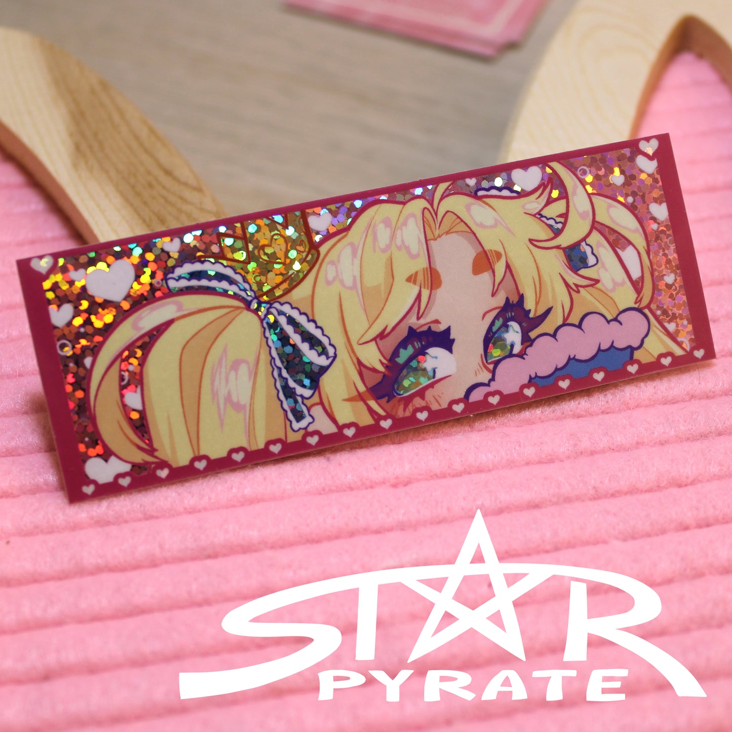 HimeDere Eyes Holographic Glitter Sticker