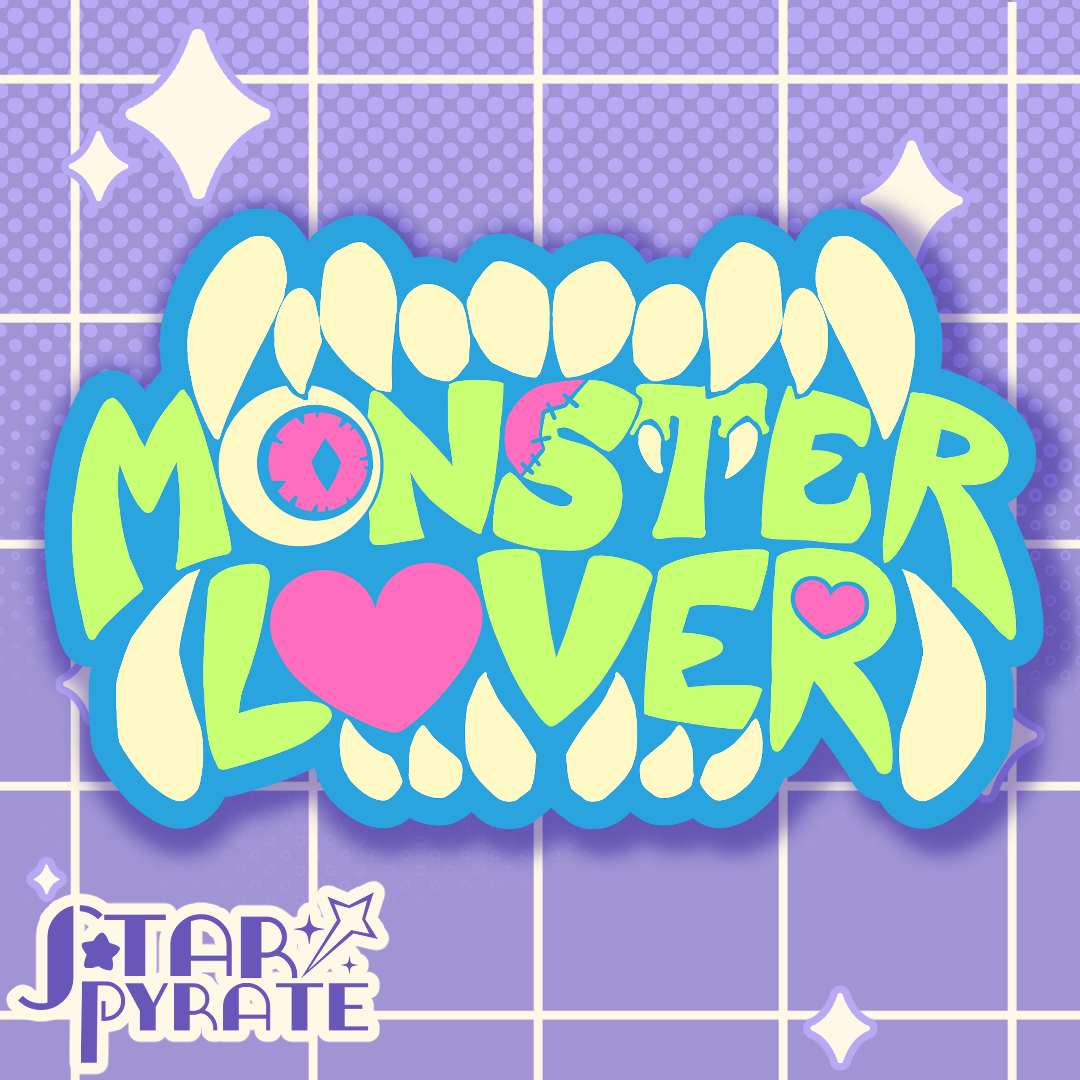 Monster Lover Sticker - Candy Guts