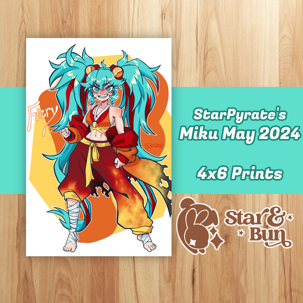 4x6" Miku May 2024 Prints