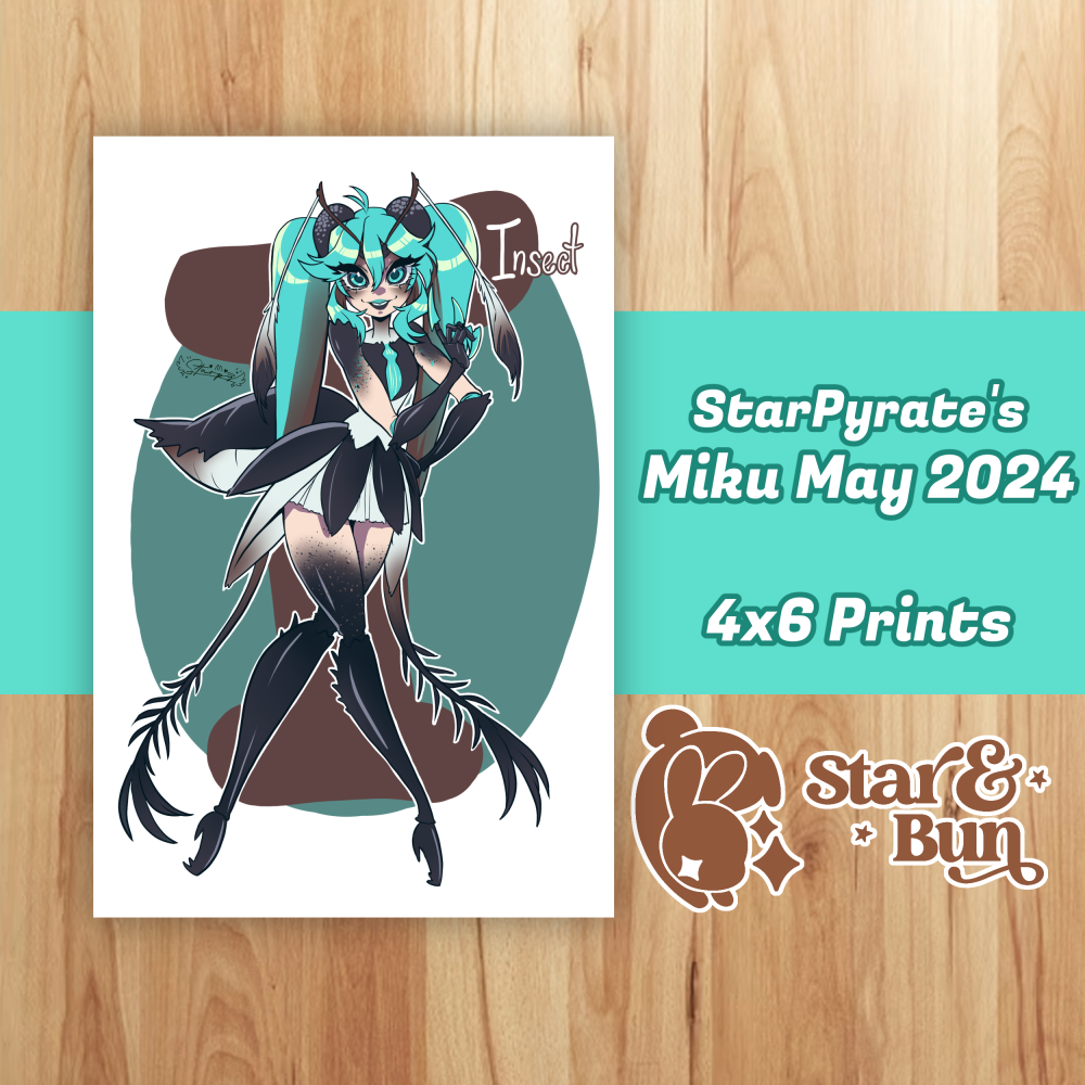 4x6" Miku May 2024 Prints