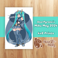 4x6" Miku May 2024 Prints