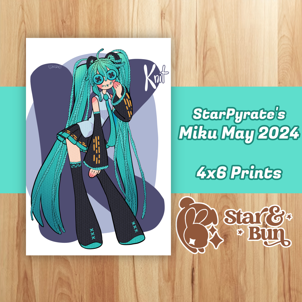 4x6" Miku May 2024 Prints