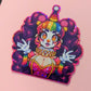 Clown Girl Holographic Sticker
