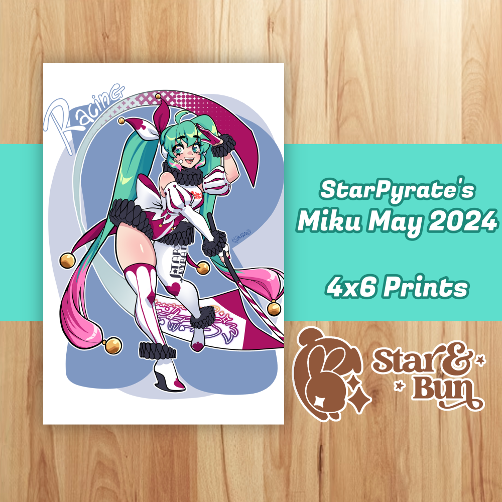 4x6" Miku May 2024 Prints