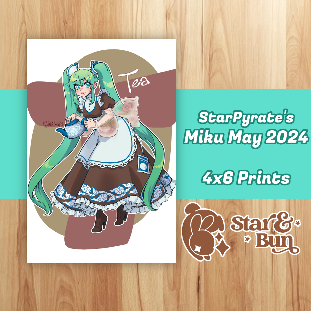 4x6" Miku May 2024 Prints