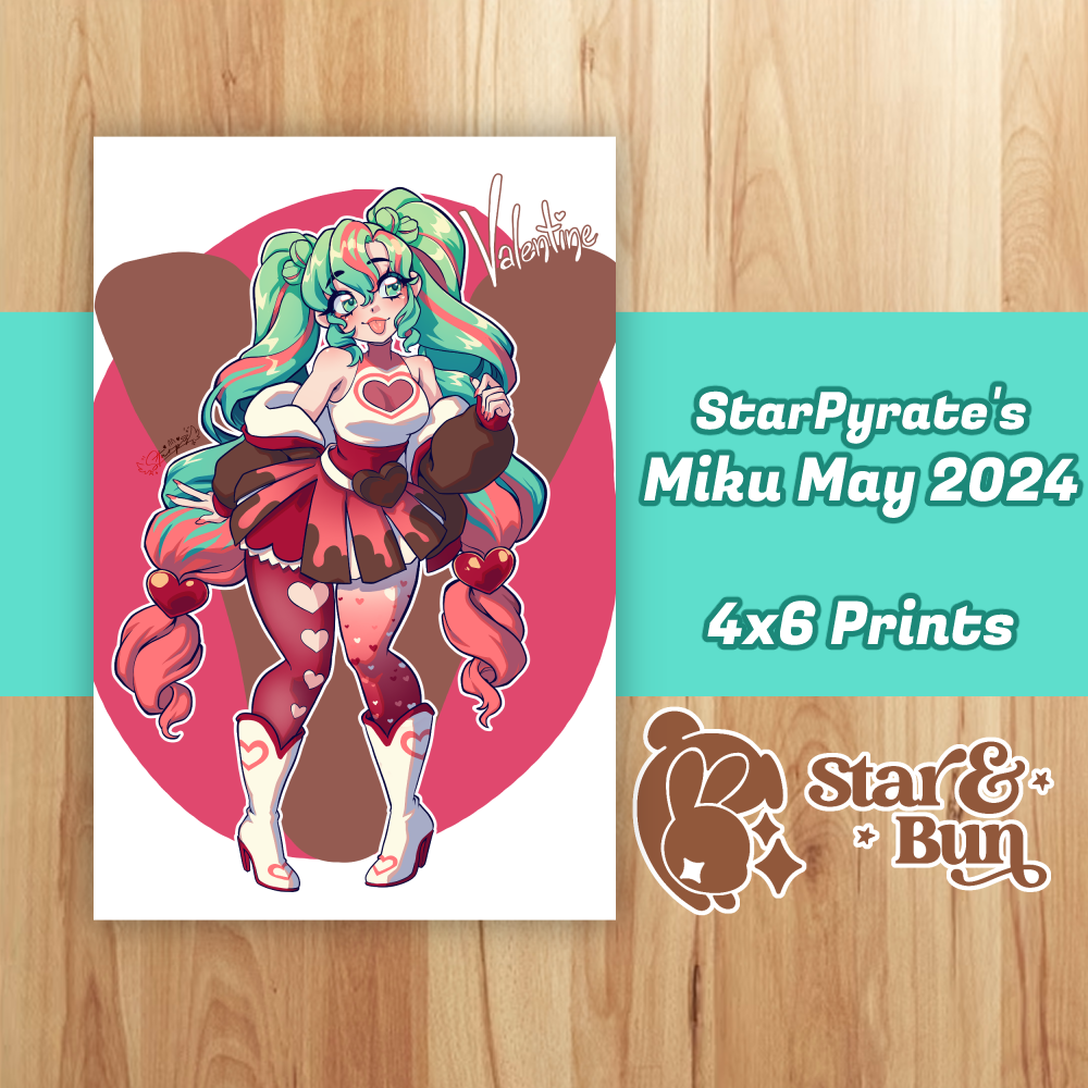 4x6" Miku May 2024 Prints