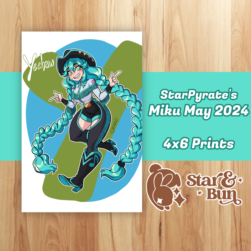 4x6" Miku May 2024 Prints